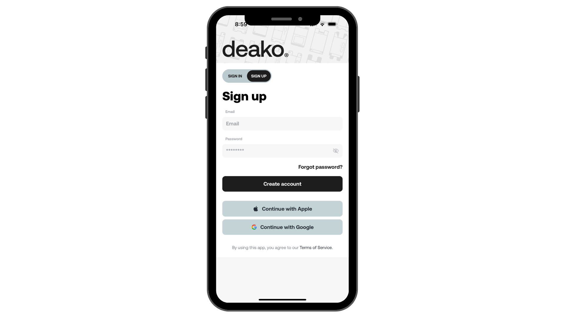 Deako Signup.png