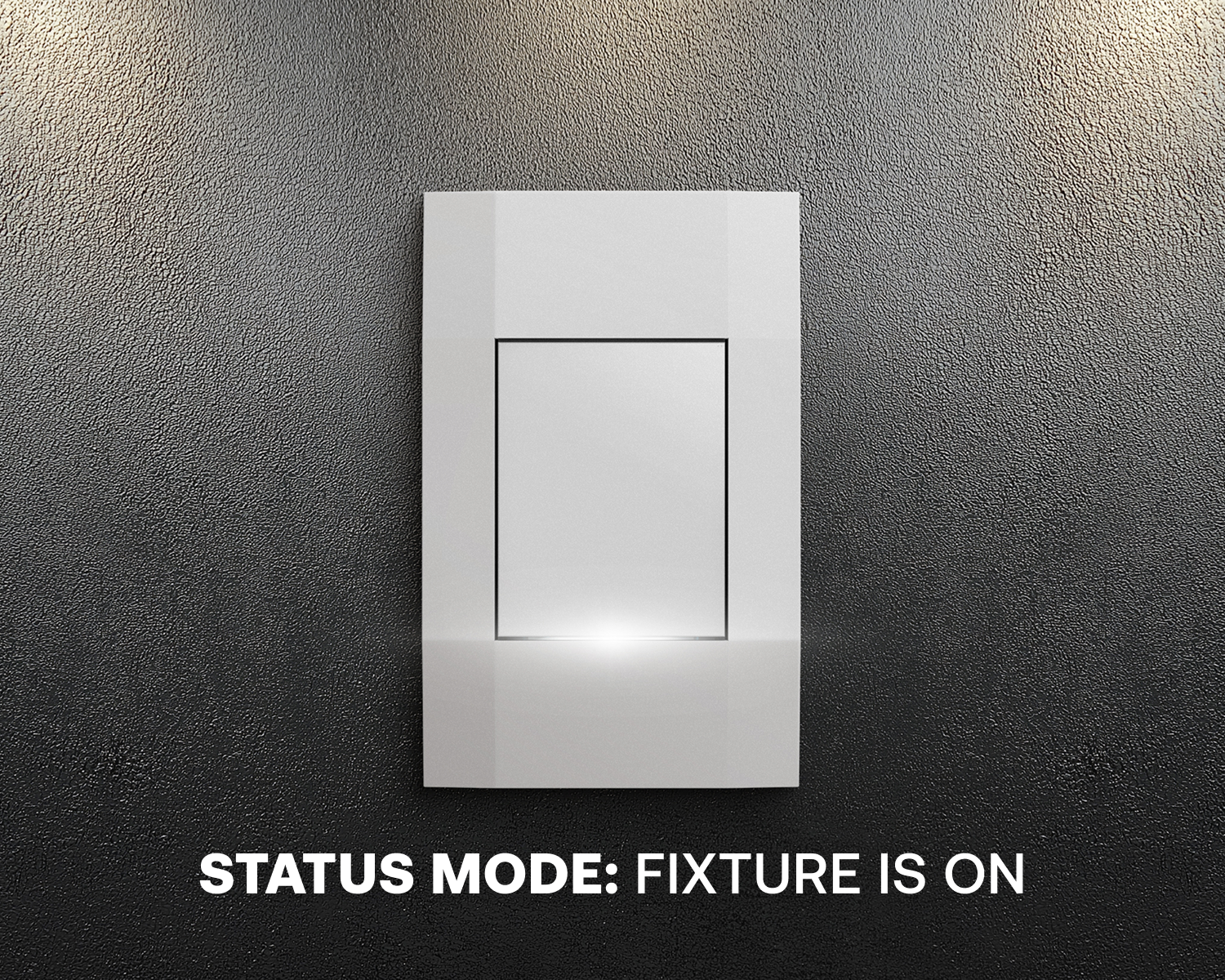 Deako Smart Switch Gen 2 Support Images - Status Mode - Fixture ON.png
